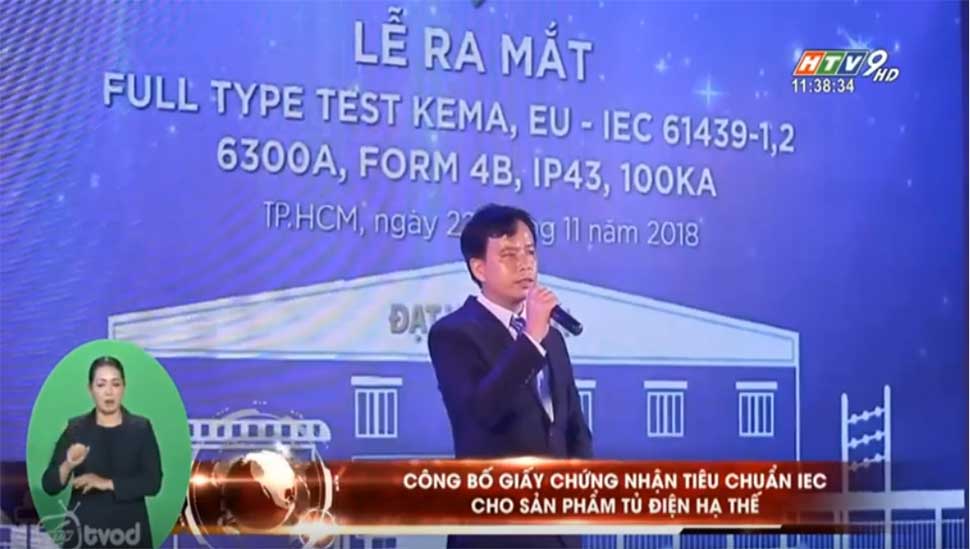Đạt Vĩnh Tiến ra mắt Tủ 6300A KEMA - HTV