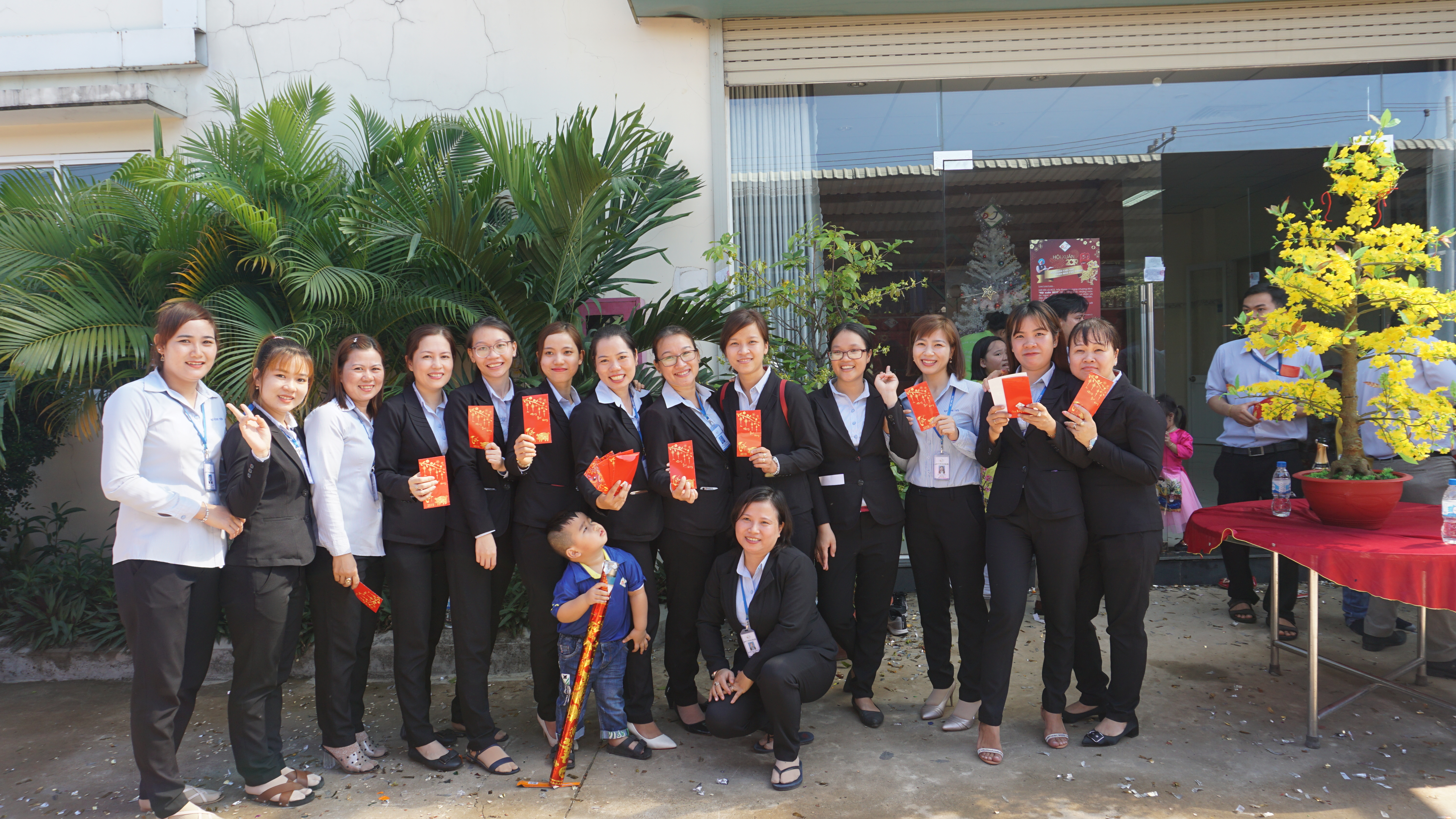 First day of  Year of Pig  2019 at Dat Vinh Tien