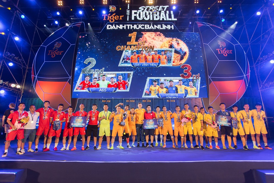 ĐẠT VĨNH TIẾN Vô Địch giải Tiger Street Football 2019
