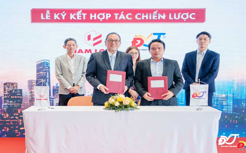 ĐẠT VĨNH TIẾN và NAM LONG ký kết hợp tác chiến lược - Sẵn sàng cho những bước tiến lớn