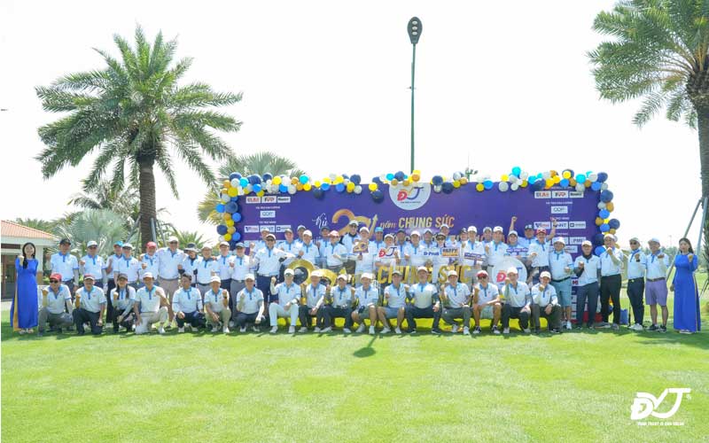 Cột mốc 20 năm rực rỡ tại “Giải Golf tranh cúp D-ProS” và “Lễ kỷ niệm 20 năm  thành lập Đạt Vĩnh Tiến”